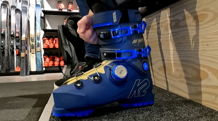 BOA systeem bij de skischoen.